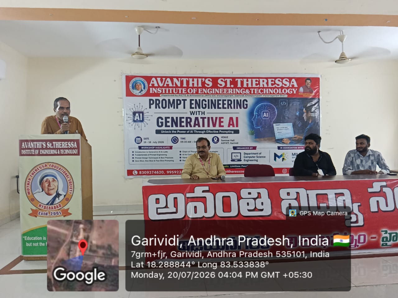 prompt engineeering with gen ai at avanthi Garividi